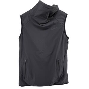 Nike Womens AeroLayer Funnel Neck Training Vest Dark Grey/blackish Size Small